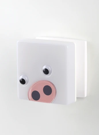 Ночник светодиодный с датчиком освещенности ЭРА NN-631 NN-631-LS-P