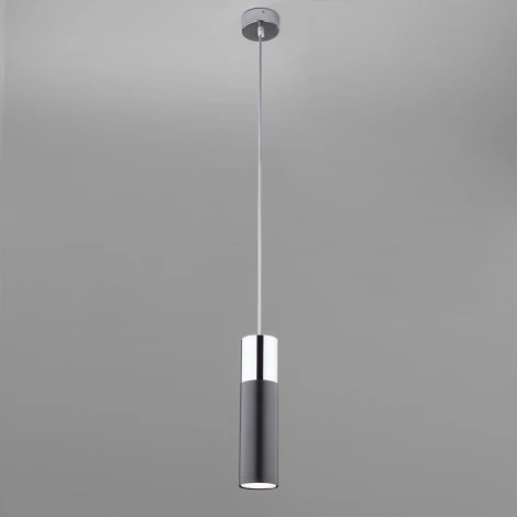 Подвесной светильник Elektrostandard Double Topper 50135/1 LED хром/черный