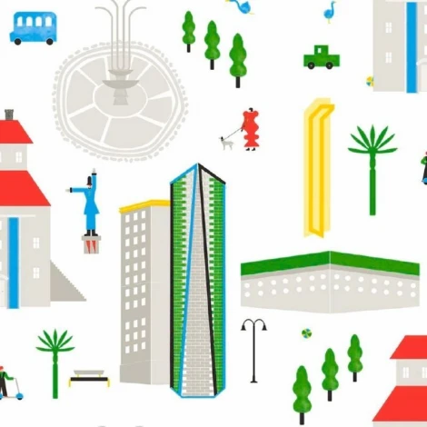 Обои виниловые Limonta PLAY 97104 10,05 x 0,53 м