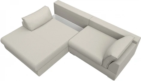 Диван угловой Пекин угол левый Лига Диванов (Рогожка) арт.122945L