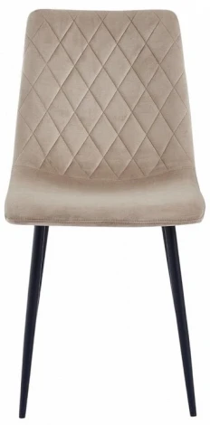 Стул Serenity Whirl Hesby (Металл/Велюр, Бежевый) арт.HSBI_DC102_beige