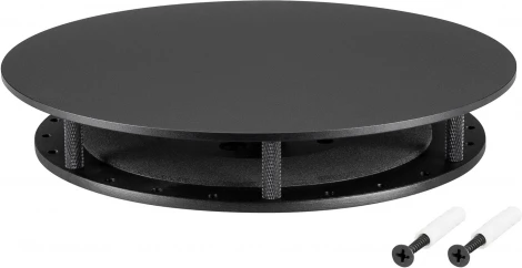 Крепление MonLIGHT-BASE-ROUND-D25-L Black (Arlight, Металл) 045660