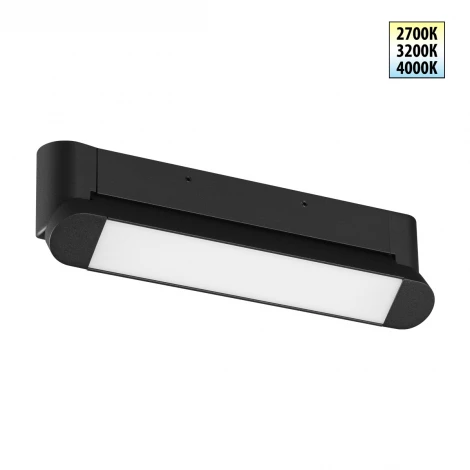 Светильник накладной с переключ. цв. температуры Novotech Iter 359799 черный IP20 LED 12W 180-265V 2700К/3200К/4000К