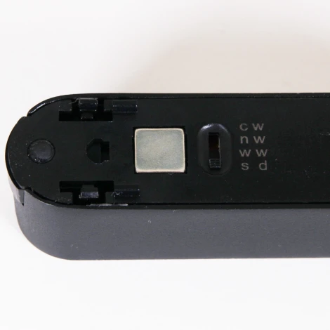 Трековый магнитный светодиодный светильник 48V регулировкой цветовой температуры и яркости, Умный дом с Алисой Reluce 13001-9.3-001UR magnetic LED6W BK CCT+SMART