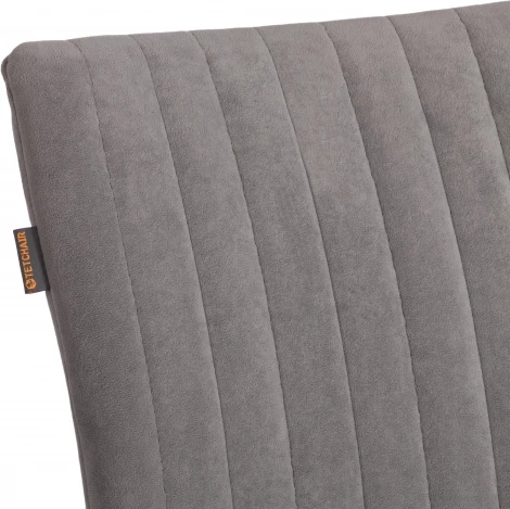 Стул обеденный Monte Carlo Tetchair (Флок/Серый,Черный) арт.24794