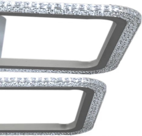 Потолочная люстра светодиодная на штанге с пультом, регулировкой цветовой температуры и яркости Reluce 20333-0.3-04 WT 99W (220V)