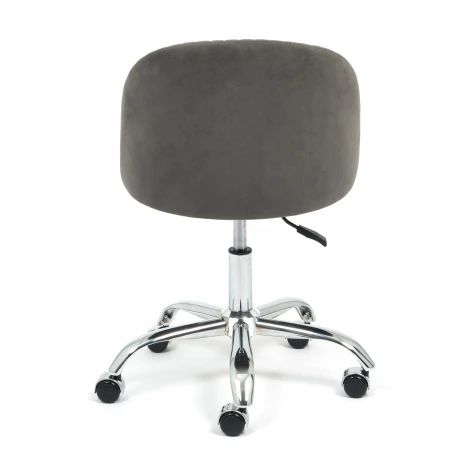 Кресло MELODY серый (флок)