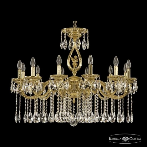 Подвесная люстра Bohemia 7540 75401/12/300 A G FA1B