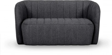 Диван Lecco ОГОГО (арт.745071), (Ткань,Рогожка/Темно-серый)