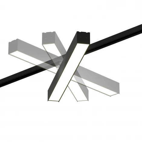 Трековый светильник однофазный светодиодный LED 30W 220V Nuvolt Bein LTL-005B