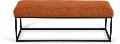 Банкетка Loft Flat ОГОГО (арт.810241), (Ткань,Рогожка/Оранжевый)