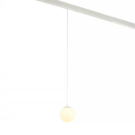 Трековый магнитный светодиодный светильник 20W 220V 3000-4000-6500K MyFar Sphere MT0223-10W3K-S-W