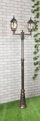 Наземный фонарь Elektrostandard Farola NLG99HL004 черное золото