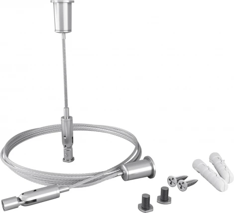 Комплект подвесов для радиусного профиля 4м. Maytoni Радиусный профиль ALM-3535R-P-4M