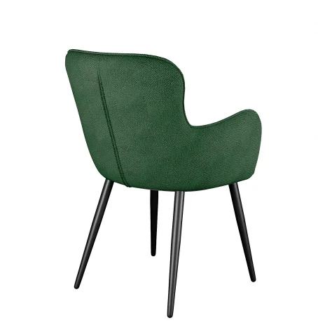 Стул DikLine 503 поворотный SB1 зеленый, ножки черные 00-00076328