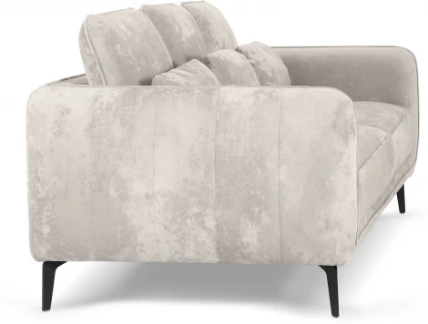 Диван Amsterdam трехместный ОГОГО (арт.786589), (Велюр,Ткань/Серый)