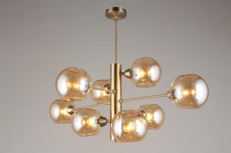 Потолочная люстра на штанге Aployt Ameli APL.904.17.08 (220V, шарики)