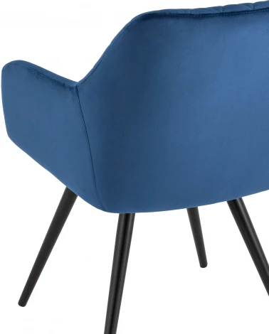 Стул вращающийся Дастин велюр синий УТ000036170