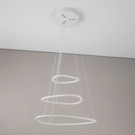 Подвесная люстра RGB Wi-Fi Citilux Неон Смарт CL731A330E (LED, 220V, умный дом - Алиса, на тросе)