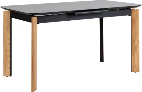 Стол R-Home раскл. Нарвик Glass 120-150 Automatic Natur/Dark matte glass