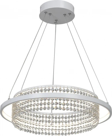 Подвесной светильник светодиодный LED 31Вт, 3900-4200К Vitaluce V54000-0/1S (220V, на тросе, круглые)