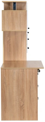 Стол компьютерный Woodville Джаз-17 левый дуб сонома 318952