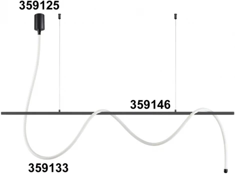 Гибкий неон Novotech Ramo 359133 KONST IP20 LED 4000K 38W 220V 3800Лм