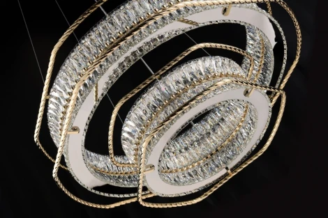 Подвесная люстра светодиодная Fluorite Sacrement FL1181-20P