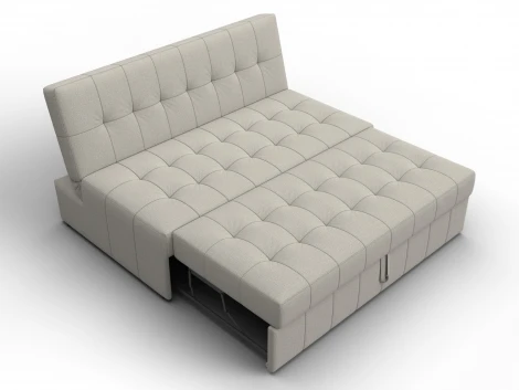 Диван прямой Лига-107 (140) (ЛДСП,Брус,Фанера,Рогожка/Бежевый) Лига Диванов 134901