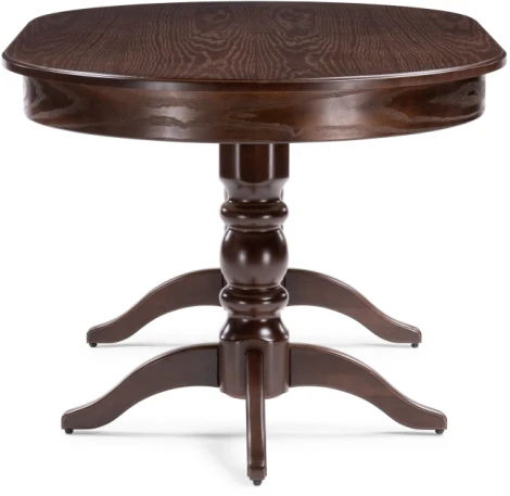 Деревянный стол Woodville Дейвер 160(220)х100 орех темный 515967