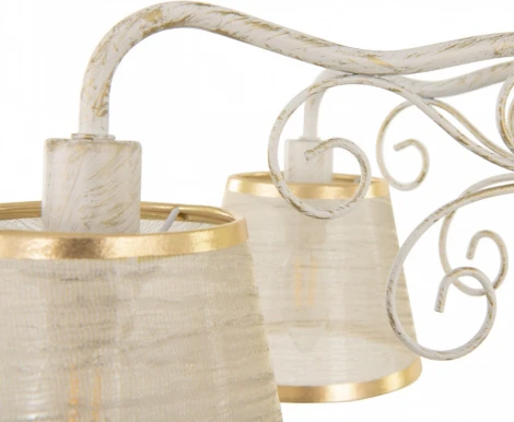 Потолочная люстра Arte Milano AM341120 341120/8 WT+G (220V)