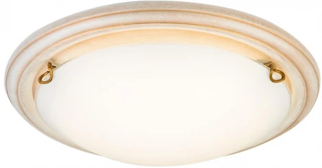 Настенно-потолочный светильник Sonex Provence 7605/BL SNOK SN стекло/белое/кремовый/бронза LED 24Вт 4000K D360 IP20