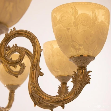 Подвесная люстра Bohemia 7120 71203P/8/210 GW P1 U Rose