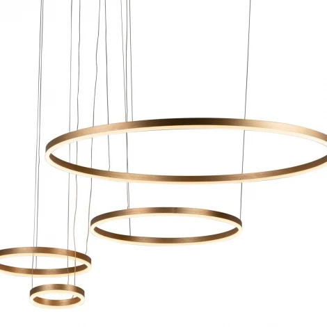 Подвесной светильник Loft IT Ring 10017/4S (LED, 220V, на тросе, кольцо)