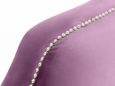 Кровать Queen II Victoria L 1600 ОГОГО (арт.663248), (Ткань/Сиреневый)