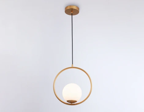 Подвесной светильник Ambrella Traditional TR2594 (220V, на проводе, шар, круг)