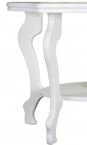 Стол журнальный Берже 1С белый ясень от фабрики Mebelik