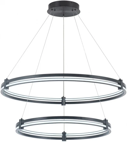 Подвесной светильник ярусный 4006/02/02P Stilfort (регулировка яркости, LED, 220V, пульт управления, на тросе)