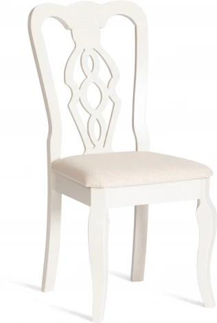 Стул - Афродита/ Aphrodite / 1 шт. в упаковке (Дерево гевея /Белый)