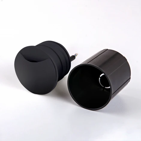 Встраиваемый светильник уличный Elektrostandard MRL LED 1104 чёрный (220V, круглые, IP65)