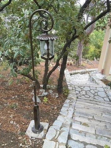 Наземный фонарь Русские фонари Valencia 190-51/brg-03 (220V, ковка)