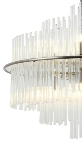 Подвесная люстра Stilfort Eclipse 2108/11/13PL (220V, хрусталь, на цепи, круглые)