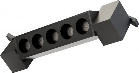 Трековый светильник светодиодный однофазный Lucia Tucci LTP-T017-20W-B (220V)