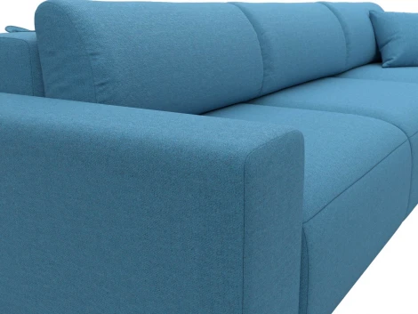 Диван угловой Лига-036 НПБ Классик Лонг правый угол Лига Диванов (Рогожка) арт.125463