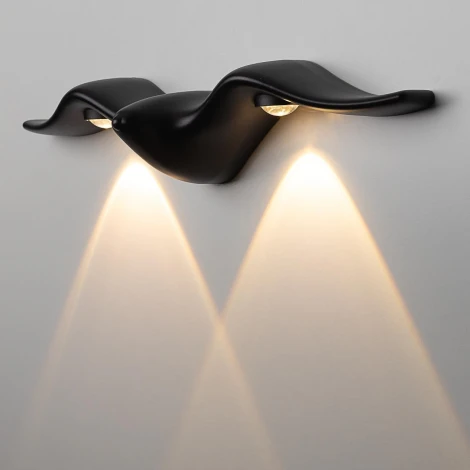 Настенный уличный светильник светодиодный Citilux Jonathan CLU0805BK Черный