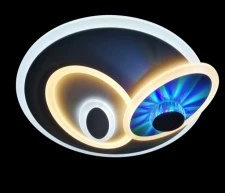 Потолочная люстра светодиодная Natali Kovaltseva Day LED LAMPS 81483 (регулировка яркости, 220V, пульт управления, кольцо)