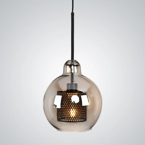 Подвесной светильник Catch Amber Pear S D25 By ImperiumLoft Catch-Amber01 (220V, на проводе, шар)