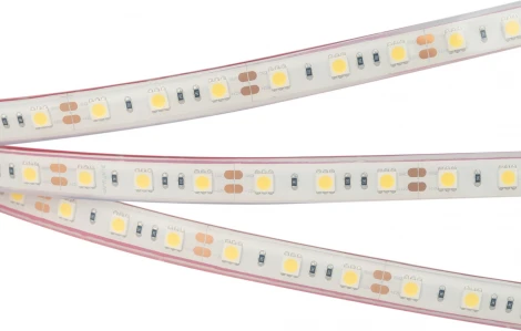 Светодиодная лента герметичная RTW-PFS-B60-13mm 12V Cool 10K (14.4 W/m, IP68, 5060, 5m) (Arlight, 14.4 Вт/м, IP68) 036441