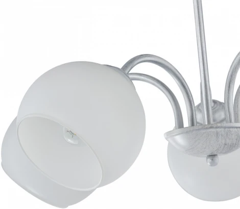 Подвесная люстра Arte Milano Amalfi-5010 335010/5 WT+SL (220V, на цепи)