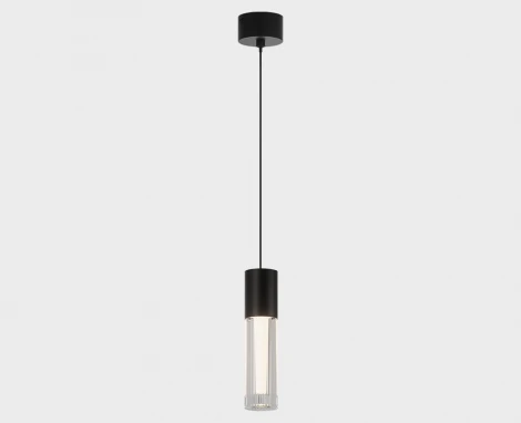 Подвесной светильник Italline IT014-0204 black (LED, 220V, на проводе, круглые)